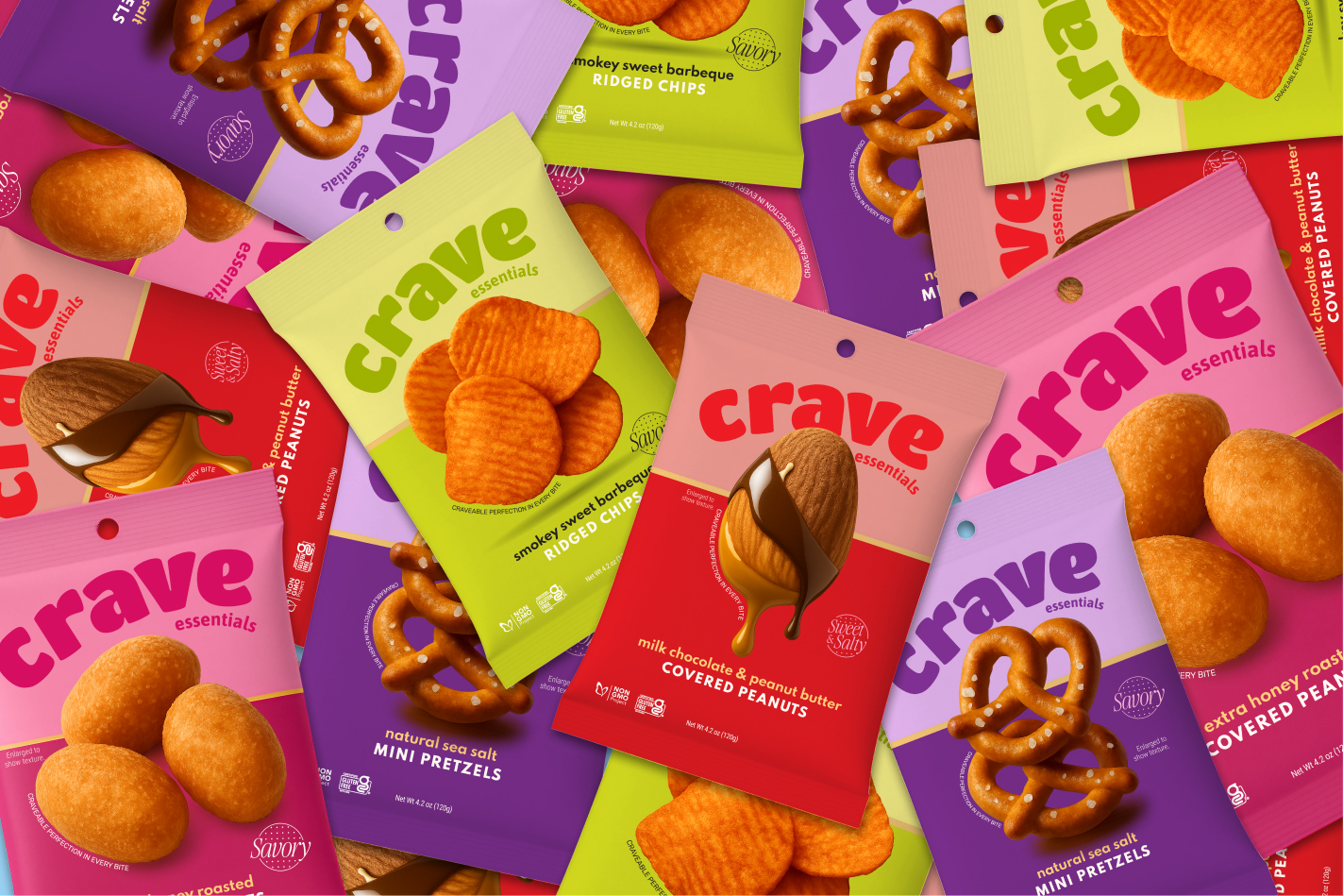Packaging for Crave Essentials