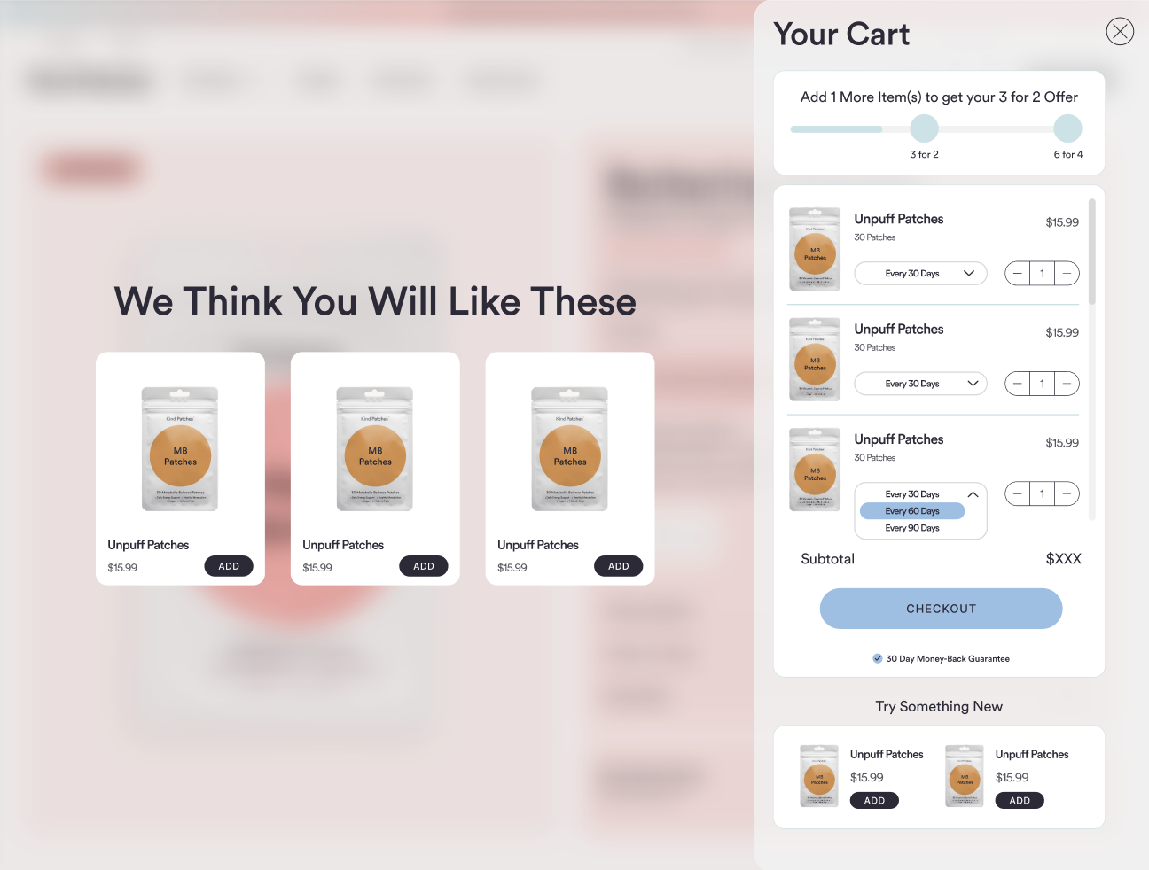 Kind Patches Website + PDP + Cart Makeover, image 2 of 10