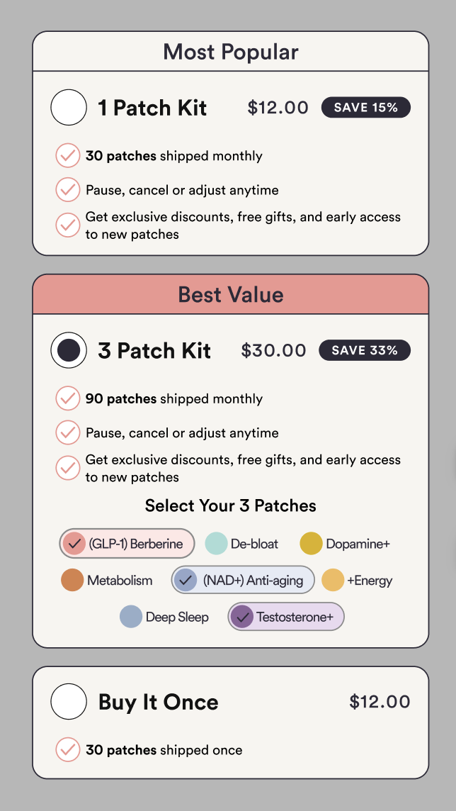 Kind Patches Website + PDP + Cart Makeover, image 7 of 10