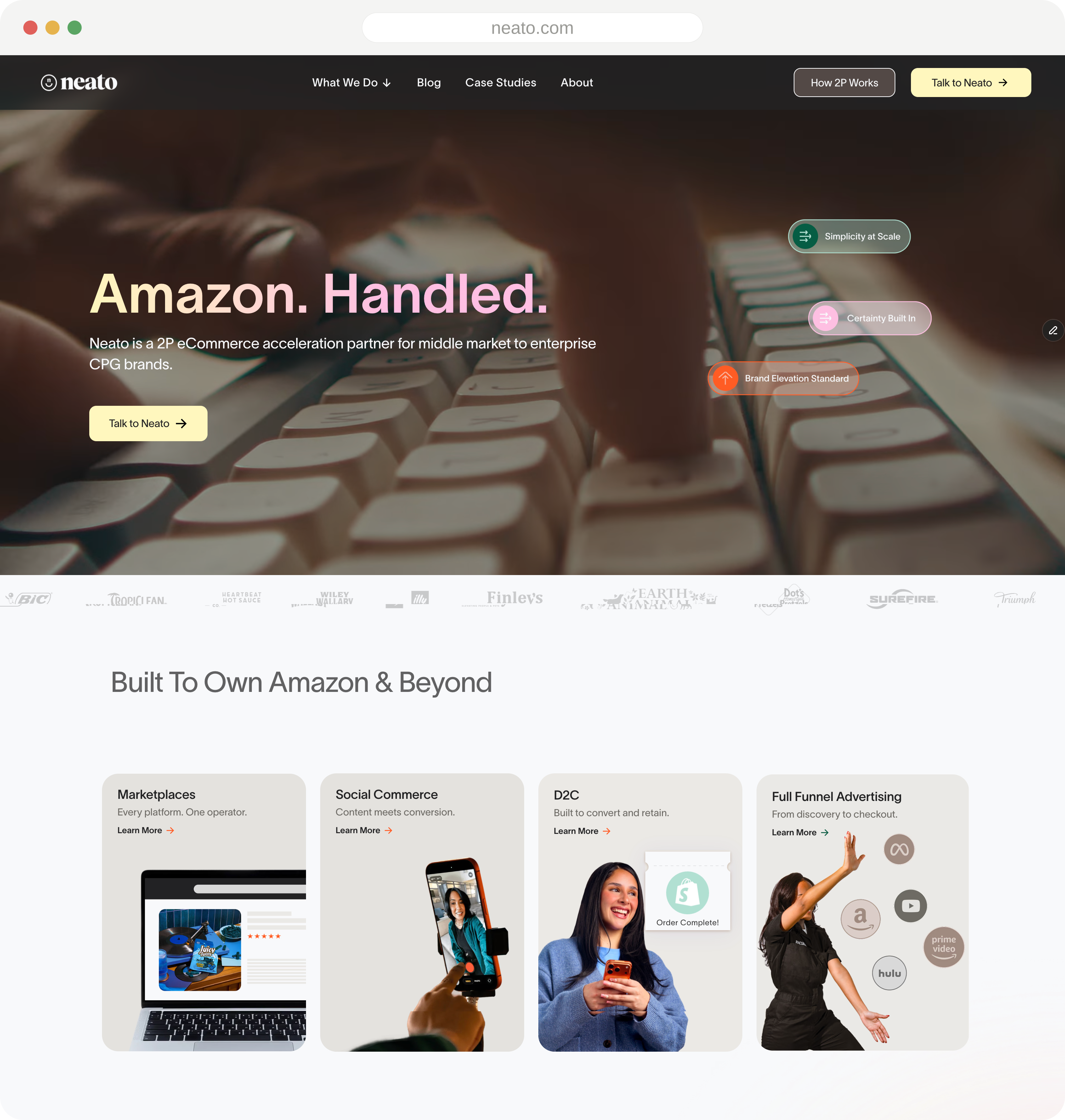 Web / UI for neato