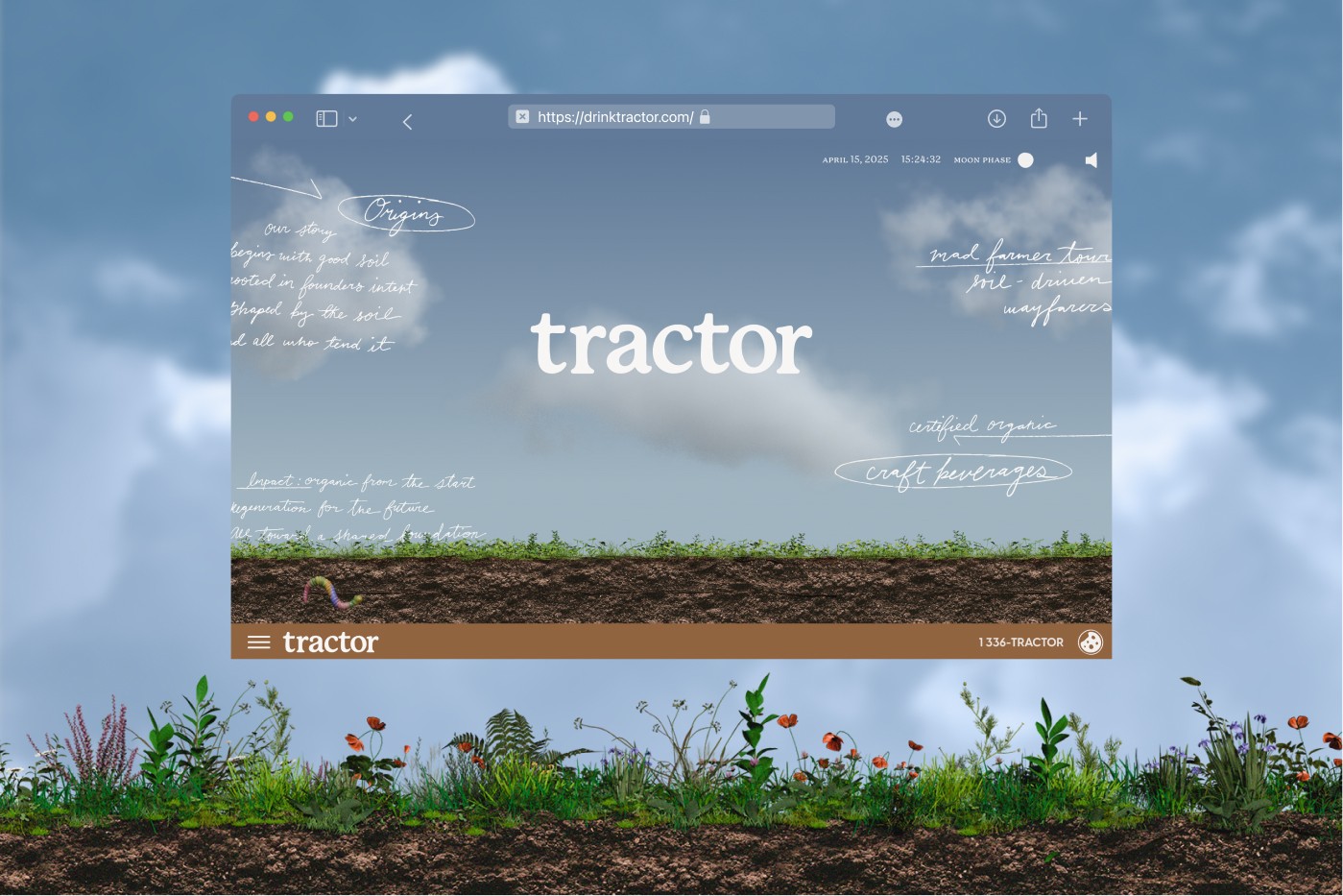 Web Design for Tractor, image 1 of 8